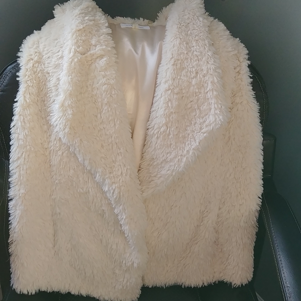 Faux fur vest